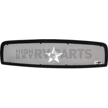 RBP (Rolling Big Power) Grille Insert - Black Powder Coated Stainless Steel Rectangular - 254457