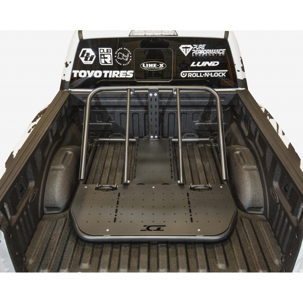 Raptor Series Spare Tire Carrier Truck Bed Steel Black CHS001UNV