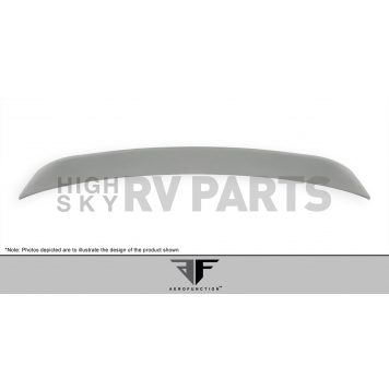 Extreme Dimensions Spoiler - Custom Matte Fiberglass Gray - 107556-1