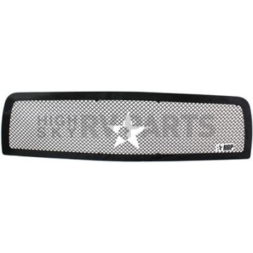 RBP (Rolling Big Power) Grille Insert - Black Powder Coated  Rectangular - 254460