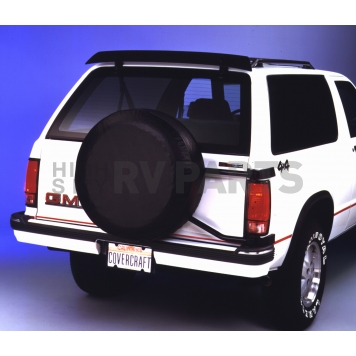 Covercraft Spare Tire Cover 35 Inch Fits 33-1/2 Inch to 35 Inch Diameter Vinyl-Coated Polyester - ST1004BK