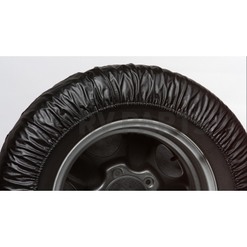Covercraft Spare Tire Cover 35 Inch Fits 33-1/2 Inch to 35 Inch Diameter Vinyl-Coated Polyester - ST1004BK-1