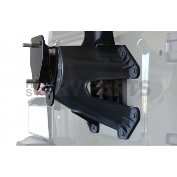 Skyjacker Suspensions Spare Tire Carrier Spacer Rear Steel Black - STRJK212-1
