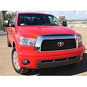 T-Rex Truck Products Grille Insert - Mesh Trapezoid Black Powder Coated Steel - 51959