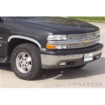 Putco Fender Trim - 1/2 Wheel Well Stainless Steel Polished - 97101
