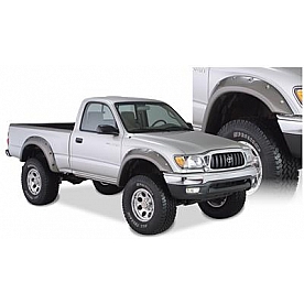 Bushwacker Fender Flare - Black Dura-Flex 2000 ABS Smooth Plastic Matte Set Of 4 - 3191902