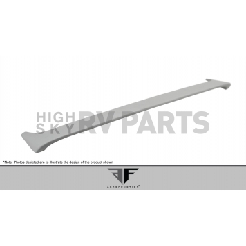 Extreme Dimensions Spoiler - Roof Mount Matte Fiberglass Gray - 107563-2