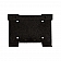 Rugged Ridge Tailgate Vent Cover - Painted Steel Black - 1158611