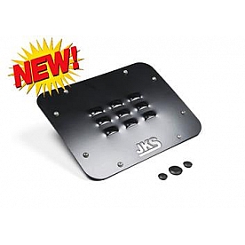 JKS Manufacturing Tailgate Vent Cover - Painted Steel Black - 8200