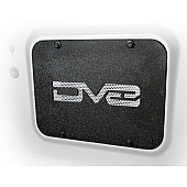 DV8 Offroad Tailgate Vent Cover - Powder Coated Steel Black - TS01RJK