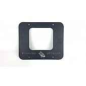 Fishbone Offroad Tailgate Vent Cover - Powder Coated Aluminum Black - FB31058