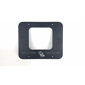 Fishbone Offroad Tailgate Vent Cover - Powder Coated Aluminum Black - FB31058