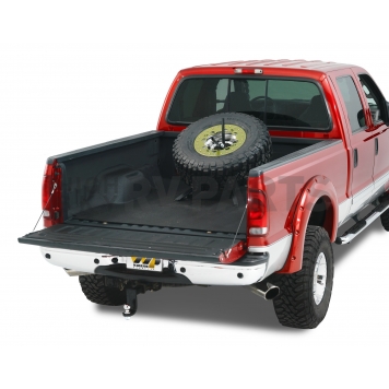 Warrior Products Spare Tire Carrier Steel Truck Bed Mount Black - 201-3