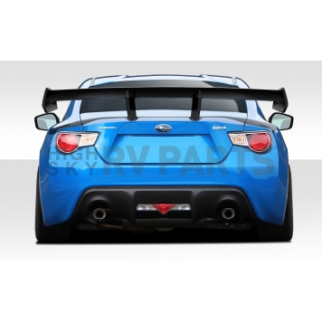 Extreme Dimensions Spoiler - Wing Trunk Lid Matte Fiberglass Black - 109625-5