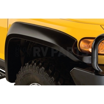 Bushwacker Fender Flare - Black Dura-Flex 2000 ABS Smooth Plastic Matte Set Of 4 - 3192402