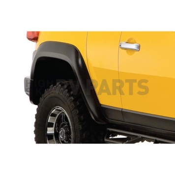 Bushwacker Fender Flare - Black Dura-Flex 2000 ABS Smooth Plastic Matte Set Of 4 - 3192402-1