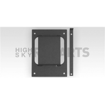 Rancho Tailgate Vent Cover - Powder Coated Steel Black - RS6233B