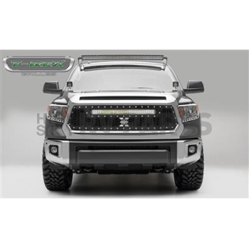T-Rex Truck Products Grille Insert - Honeycomb  Black Powder Coated Steel - 7319641