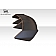 Extreme Dimensions Spoiler - Wing Trunk Lid Matte Fiberglass Black - 109628