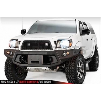 Fab Fours Bumper Premium 1-Piece Design Steel Natural - TT05B1551B