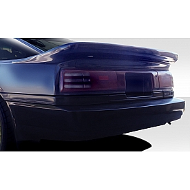 Extreme Dimensions Spoiler - Wing Trunk Lid Matte Fiberglass Black - 109659