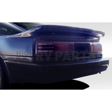 Extreme Dimensions Spoiler - Wing Trunk Lid Matte Fiberglass Black - 109659
