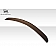 Extreme Dimensions Spoiler - Wing Trunk Lid Matte Fiberglass Black - 109669