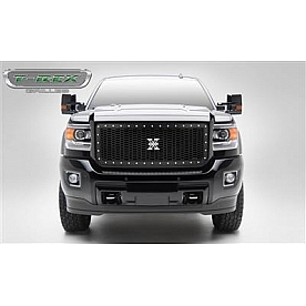 T-Rex Truck Products Grille Insert - Honeycomb Rectangular Black Powder Coated Steel - 7712111