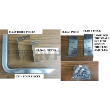 Owens Products Running Board Mounting Kit - 101211