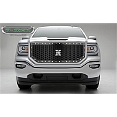 T-Rex Truck Products Grille Insert - Honeycomb Trapezoid Black Powder Coated Steel - 7712131