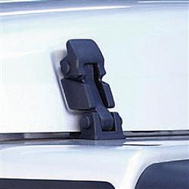 Rugged Ridge Hood Latch Matte Plastic Black Set Of 2 - 1121009