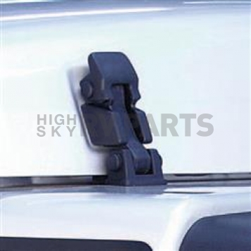 Rugged Ridge Hood Latch Matte Plastic Black Set Of 2 - 1121009