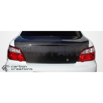 Extreme Dimensions Trunk Lid - Gloss Carbon Fiber Clear - 102885-2