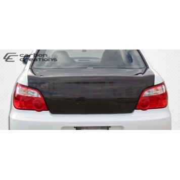 Extreme Dimensions Trunk Lid - Gloss Carbon Fiber Clear - 102885-7
