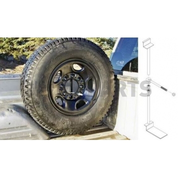 Titan Fuel Tanks Spare Tire Carrier Truck Bed Mount - 9901330-1