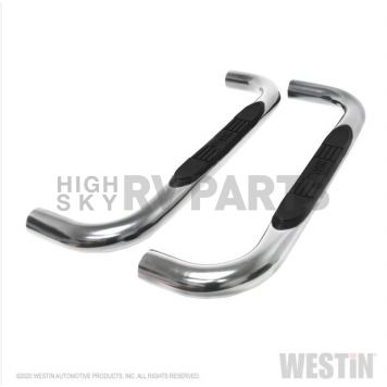 Westin Automotive Nerf Bar 3 Inch Silver Stainless Steel - 234110-1