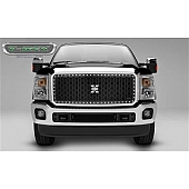T-Rex Truck Products Grille Insert - Honeycomb Rectangular Black Powder Coated Steel - 7715461