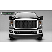 T-Rex Truck Products Grille Insert - Honeycomb Rectangular Black Powder Coated Steel - 7715461BR