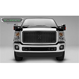 T-Rex Truck Products Grille Insert - Honeycomb Rectangular Black Powder Coated Steel - 7715461BR