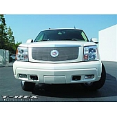 T-Rex Truck Products Grille Insert - Horizontal Bar Rectangular Polished Aluminum - 20182