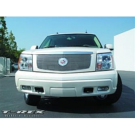 T-Rex Truck Products Grille Insert - Horizontal Bar Rectangular Polished Aluminum - 20182