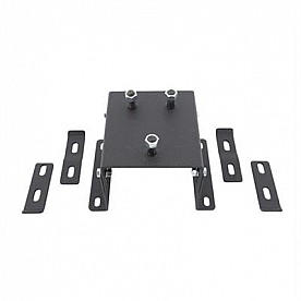 Smittybilt Spare Tire Carrier Smittybilt Defender Roof Basket Mount Steel Black - D8545