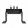 Smittybilt Spare Tire Carrier Smittybilt Defender Roof Basket Mount Steel Black - D8545