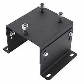 Smittybilt Spare Tire Carrier Smittybilt Defender Roof Basket Mount Steel Black - D8555