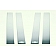 Putco Body Pillar Cover - Polished Stainless Steel Silver Set of 4 - 402607GM1