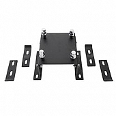 Smittybilt Spare Tire Carrier Smittybilt Defender Roof Basket Mount Steel Black - D8865