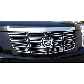 T-Rex Truck Products Grille Insert - Horizontal Bar Polished Aluminum - 20194