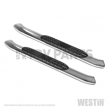 Westin Automotive Nerf Bar 4 Inch Polished Stainless Steel - 2124050-1
