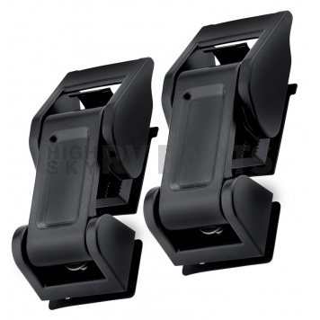 DV8 Offroad Hood Latch Stainless Steel Black Set Of 2 - DJP190011K