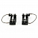 DV8 Offroad Hood Latch Stainless Steel Black Set Of 2 - JP190021LK